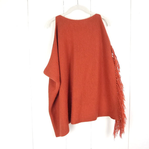 Alpaca Fina Shawl Womens SZ M Alpaca Knit Soft Quiet Luxery Casual Lagenlook - Picture 7 of 8